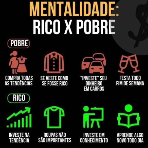 o segredo da mente milionária diferença entre mentalidade rica e pobre