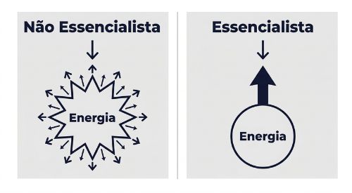 Essencialismo/essencial e não essencial
