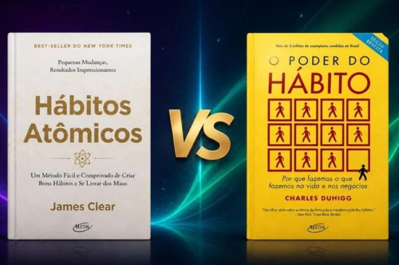 Hábitos Atômicos x O Poder do Hábito 2 Livros para Mudar de Hábitos