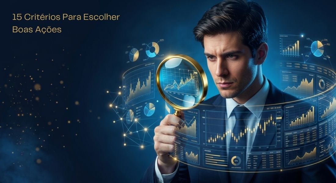 como escolher boas ações para investir.