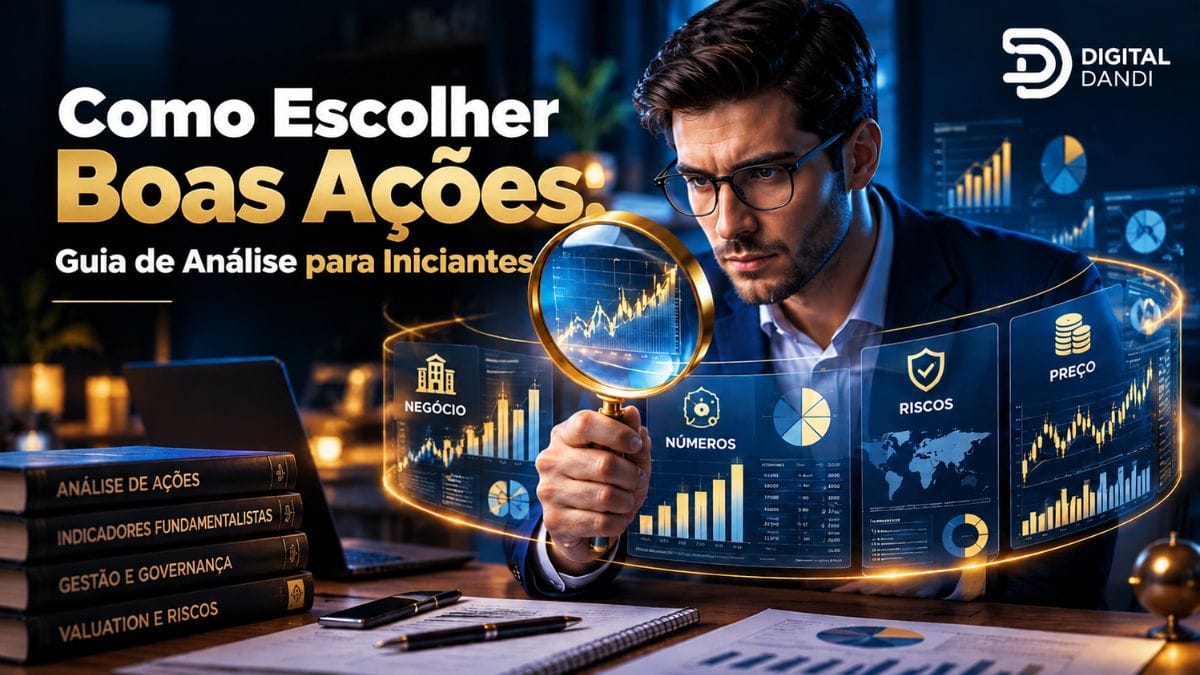 Como escolher boas ações
