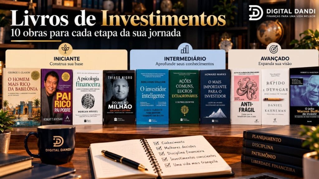 Livros para aprender a investir