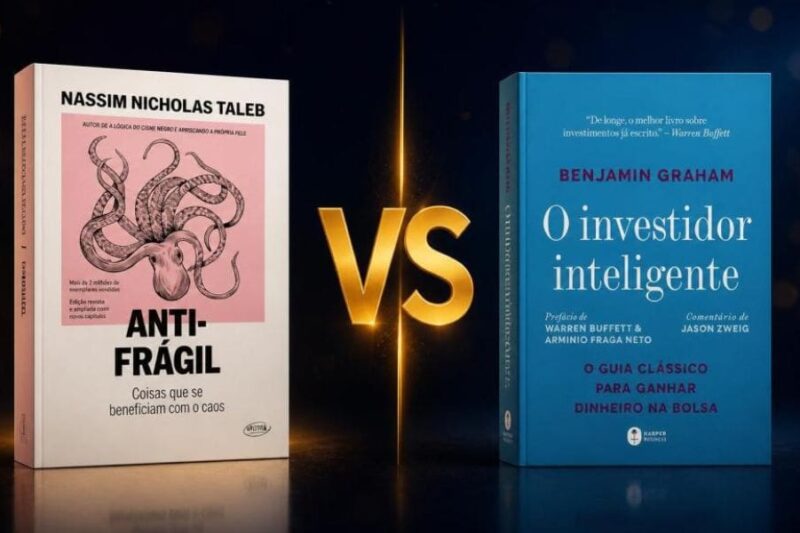 Antifrágil vs O Investidor Inteligente: Qual a Melhor Filosofia de Investimento entre os 2?