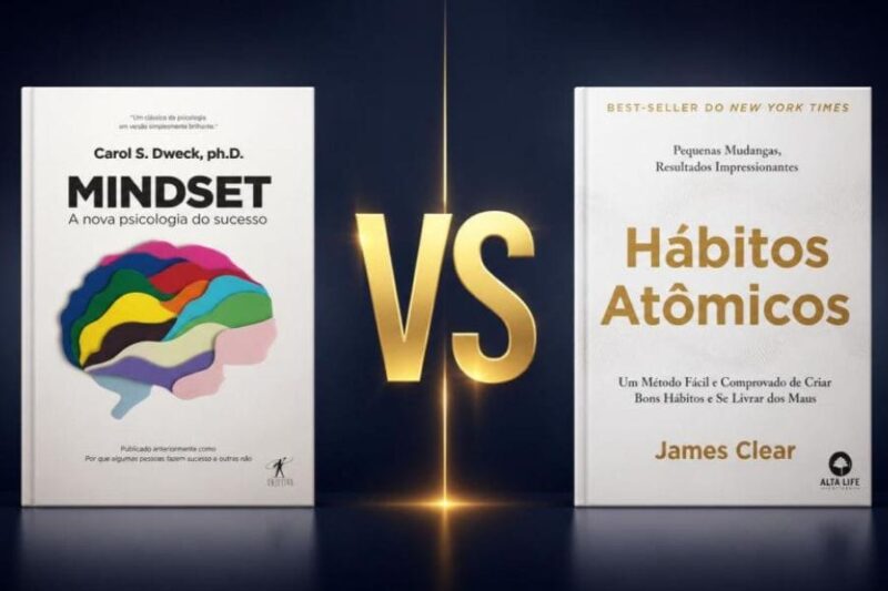 Mindset vs Hábitos Atômicos