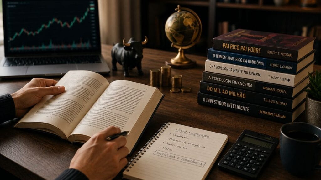 estudando finanças através de livros