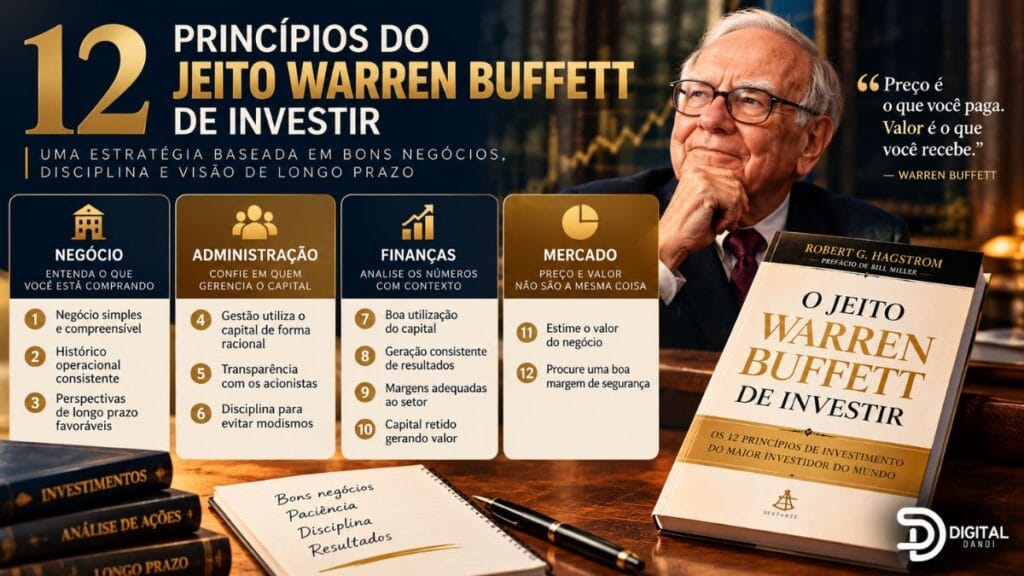 12 Princípios do Jeito Buffett de Investir