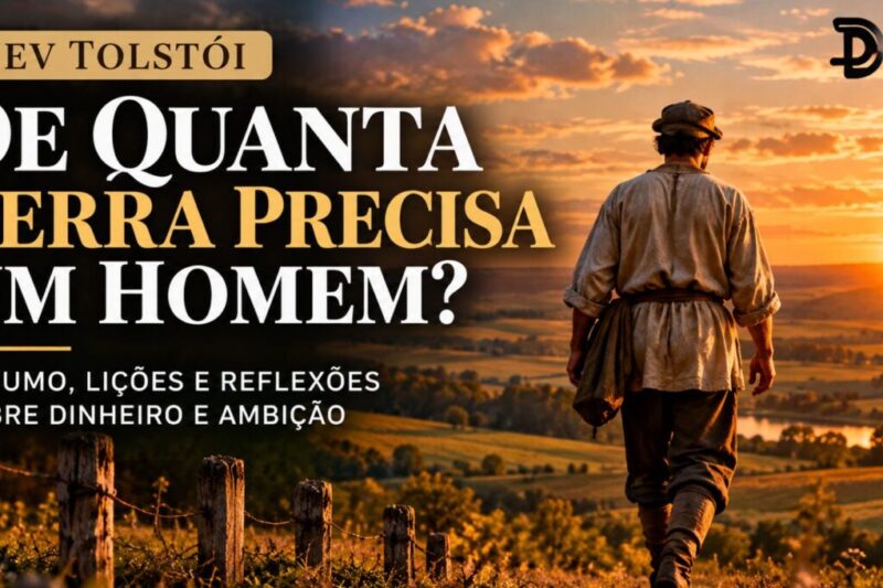 De Quanta Terra Precisa um Homem de liev tolstói