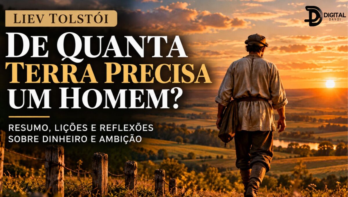 De Quanta Terra Precisa um Homem de liev tolstói