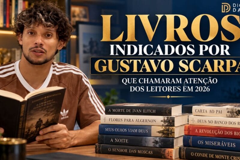 Livros indicados por Gustavo Scarpa
