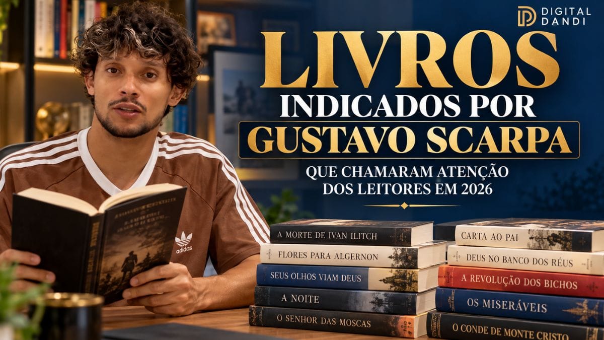 Livros indicados por Gustavo Scarpa