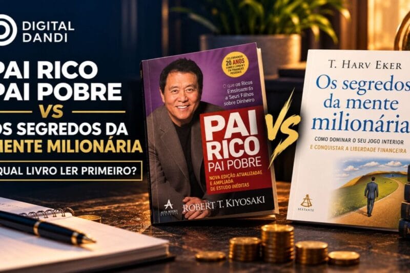 Pai Rico Pai Pobre vs Os Segredos da Mente Milionária