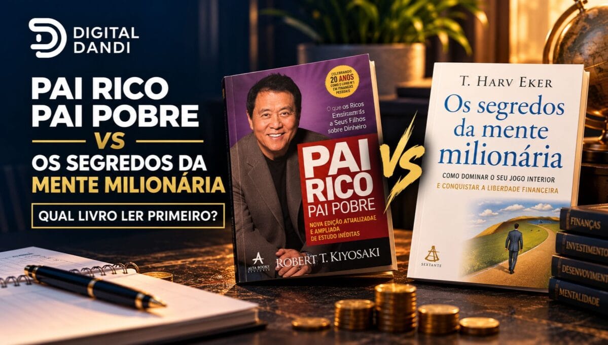 Pai Rico Pai Pobre vs Os Segredos da Mente Milionária